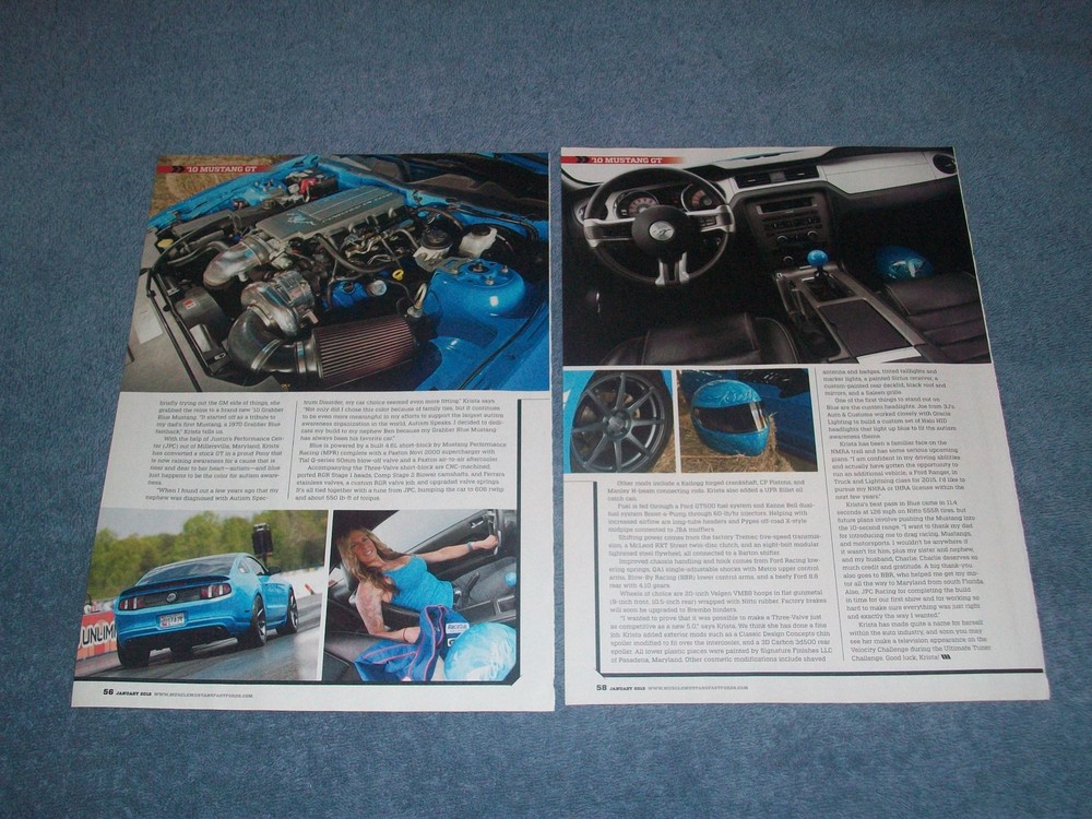 2010 Mustang GT Coupe Custom Article "Project Blue"