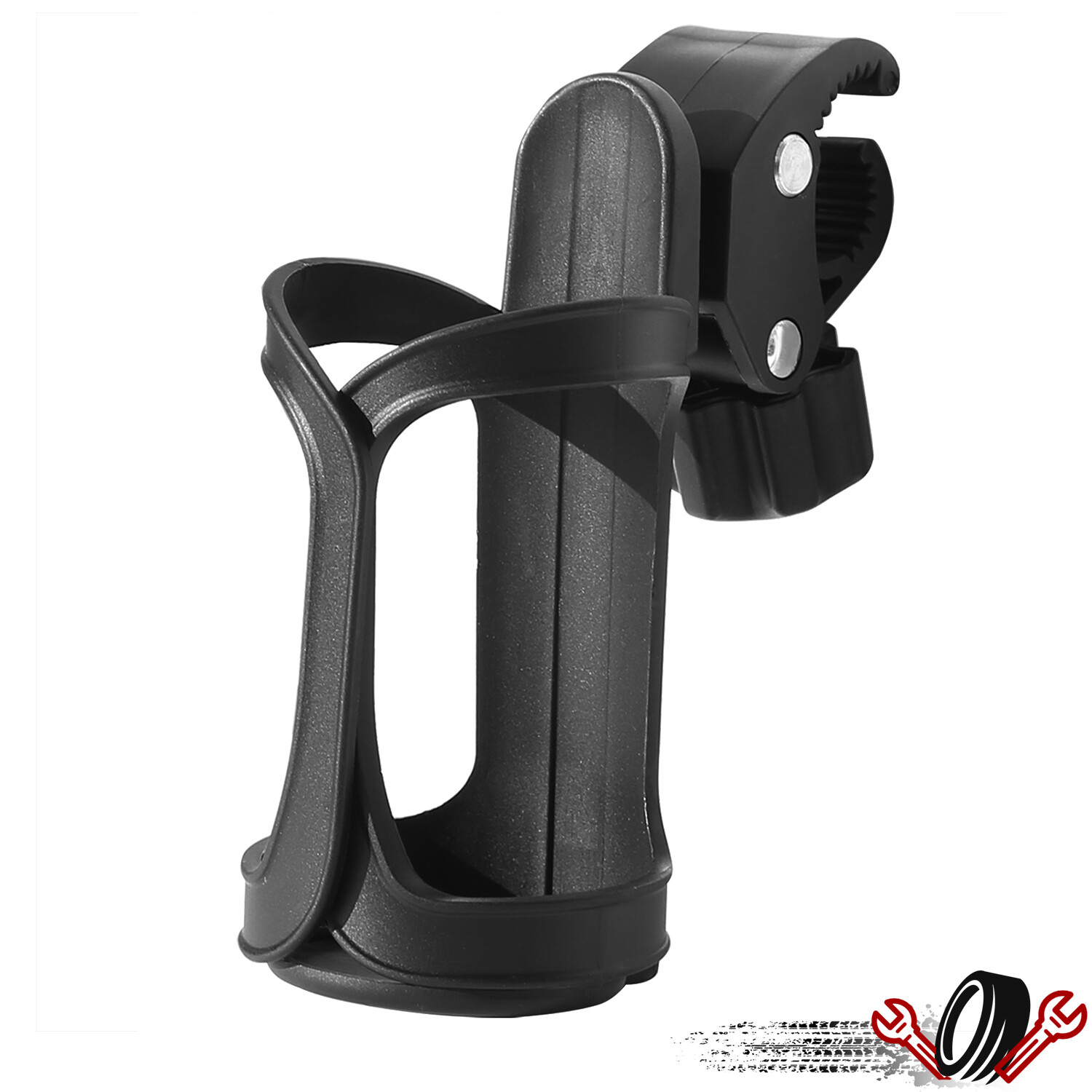 Universal For Wheelchair Walker Rollator Bike Stroller 360° Beverage Cup Holder