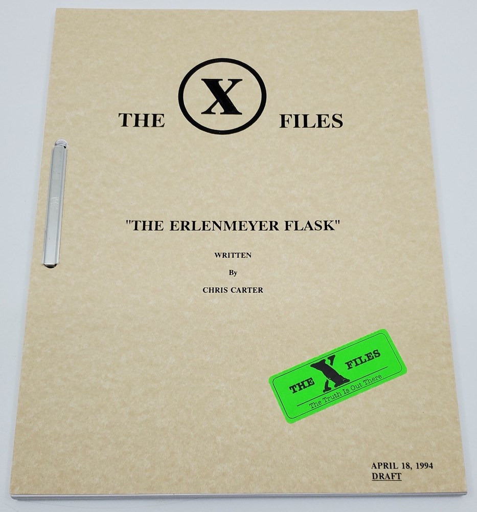 The X-Files "The Erlenmeyer Flask" Script Draft April 18 1994 Chris Carter