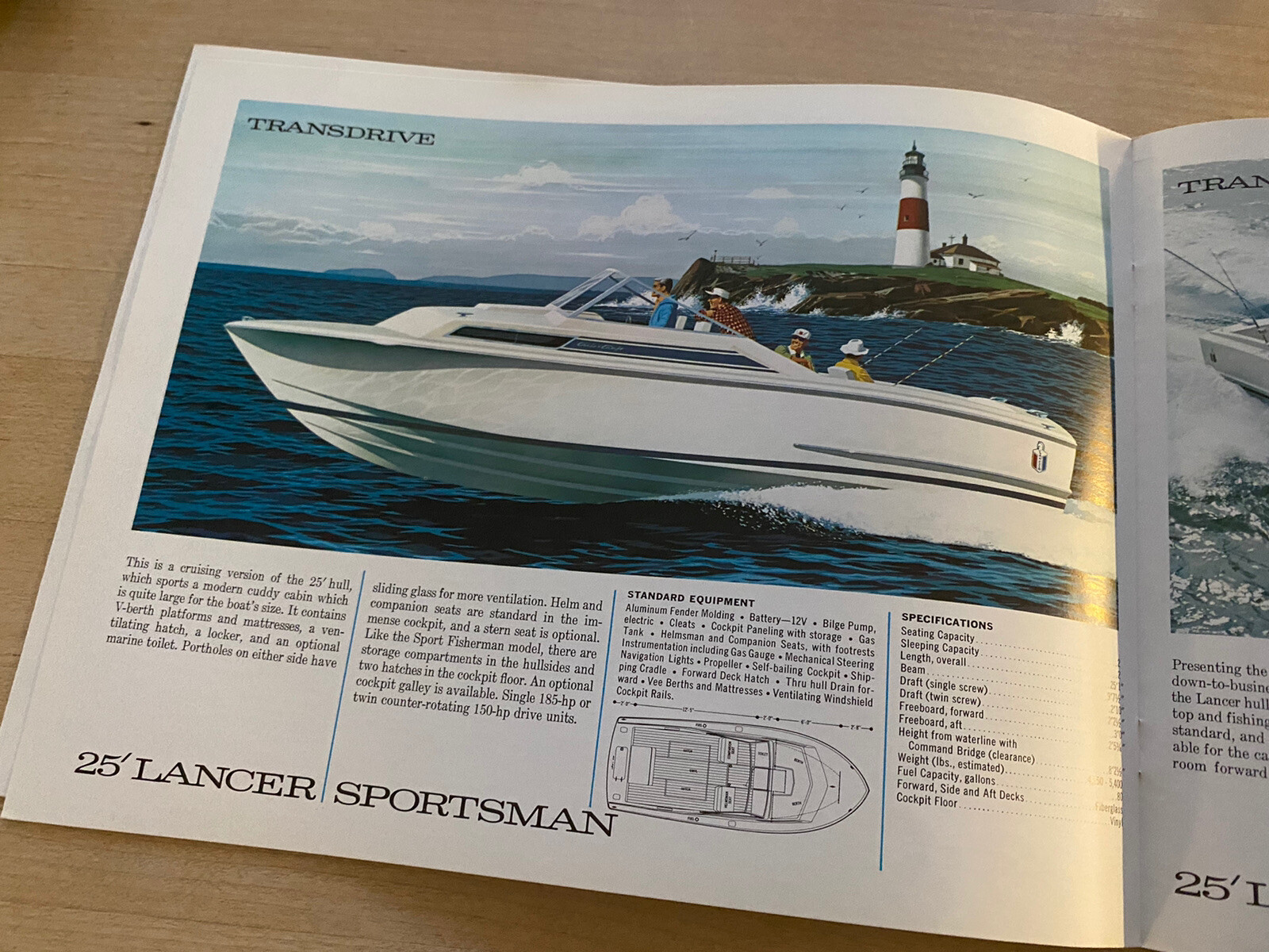 Chris Craft 1969 Sport Performance Boat Brochure / Catalog (Lancer / XK)