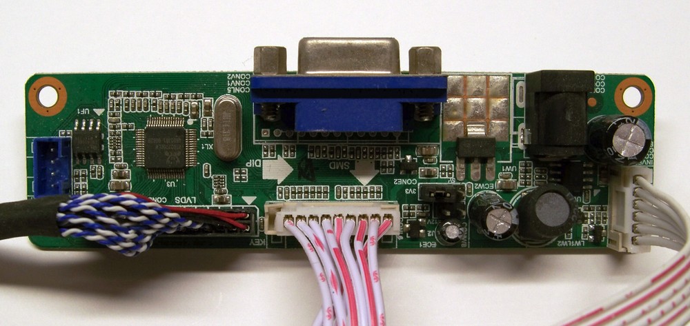 LCD Controller/Driver for CLAA215FA01AH LCD Panel (VGA) - Controller Only