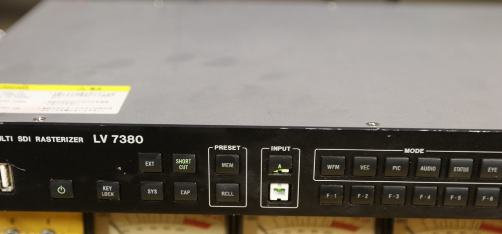 Leader LV 7380 Multi-Screen Dual HD/SD-SDI Rasterizer