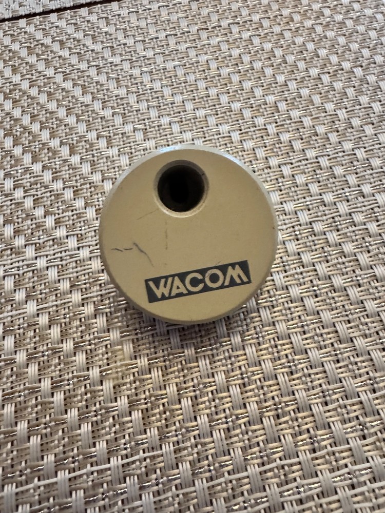 wacom pen holder old school