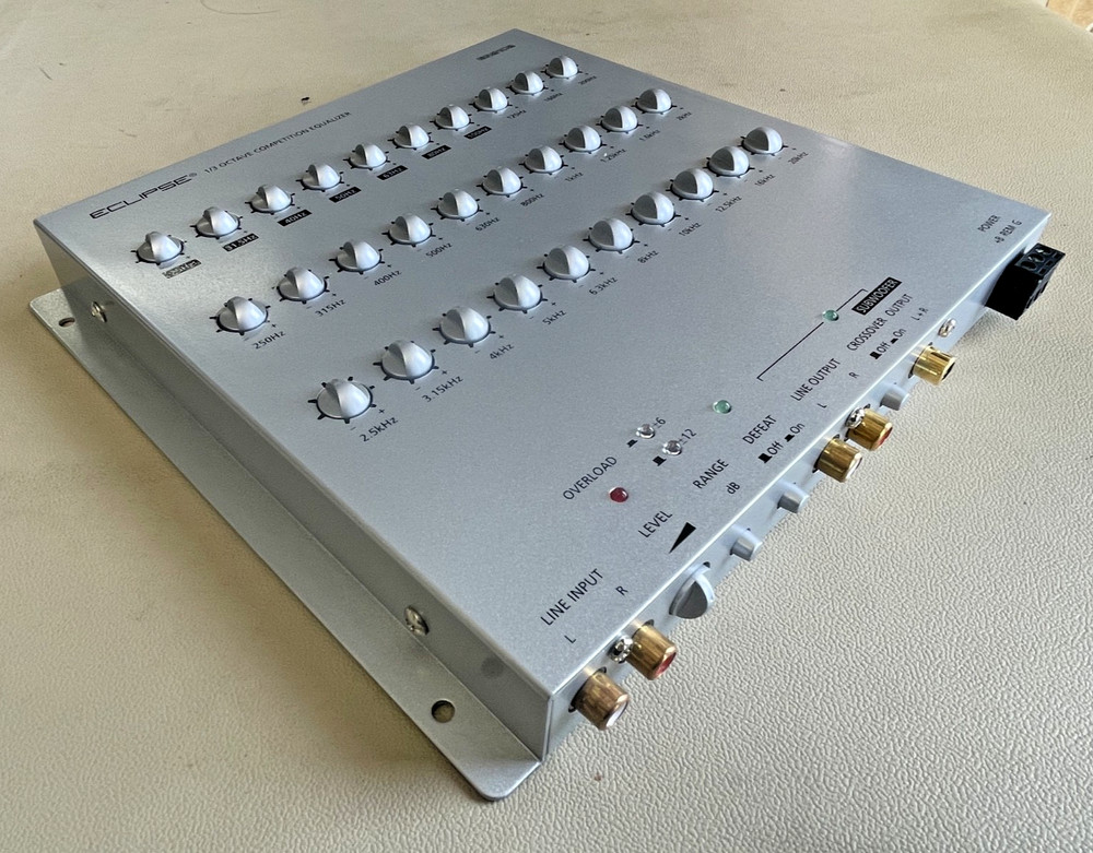 Old School Eclipse EQ2102 — 1/3 Octave Competition Equalizer, NOS #381
