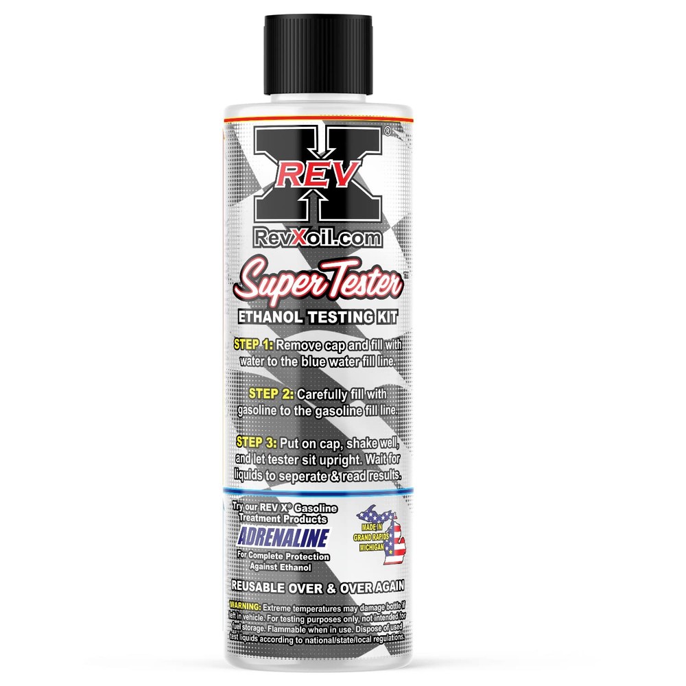 Rev X E85 Super Tester - Reusable Gasoline Ethanol Testing Kit