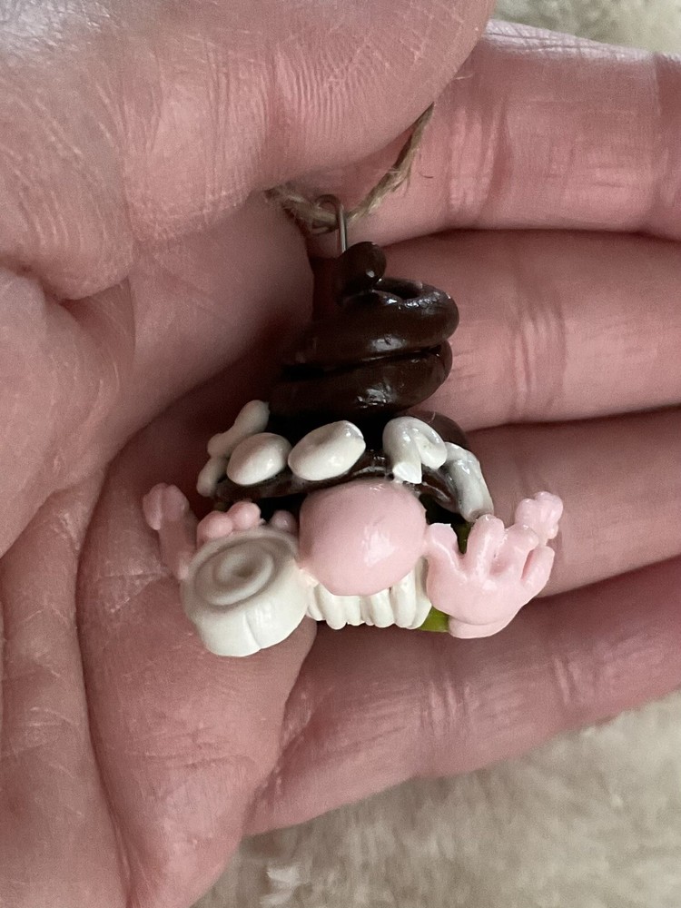 Poop Gnome-Polymer Clay