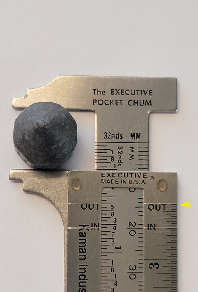 LEAD INGOT BULLET? MINE BALL?