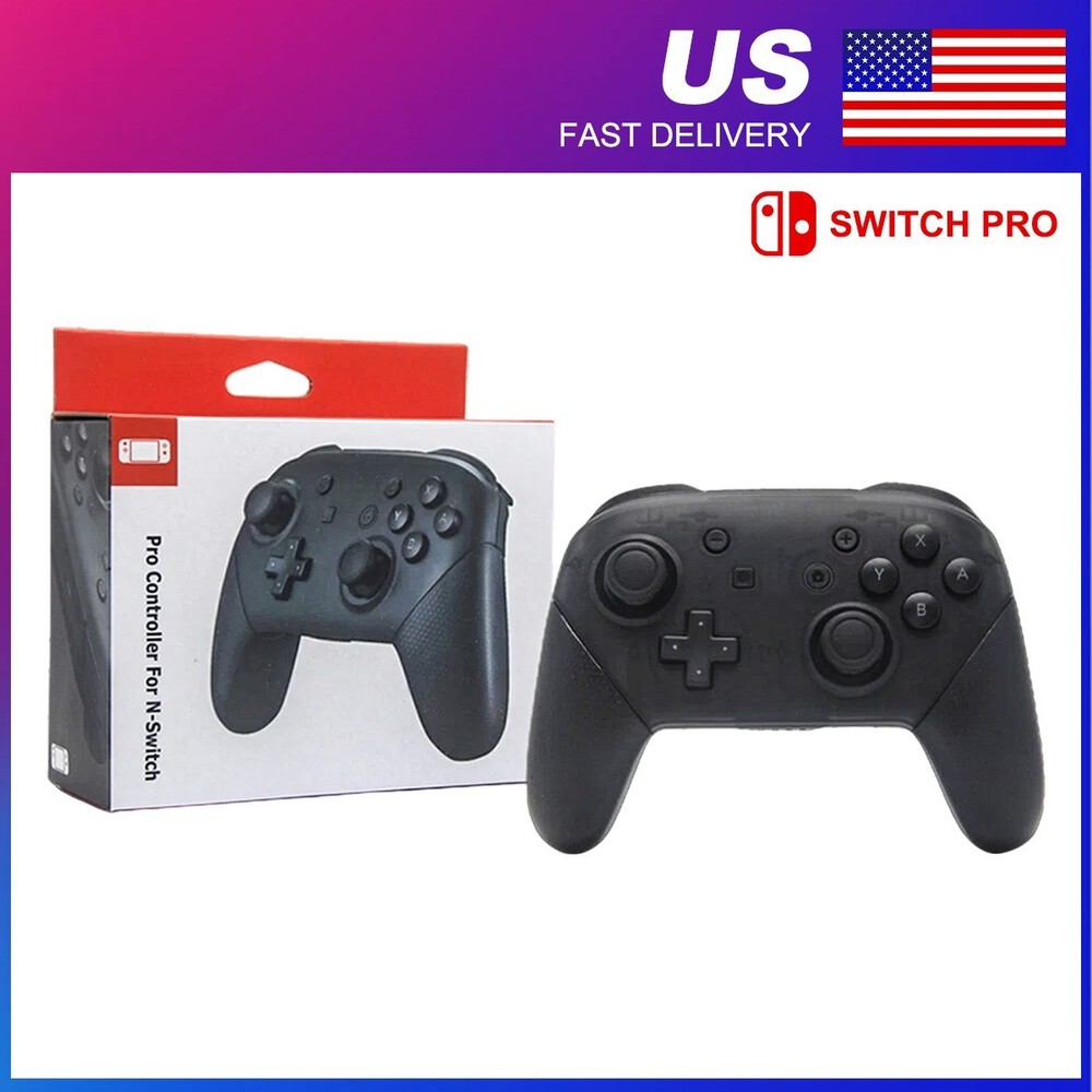 New Pro Wireless Controller for Nintendo Switch - Black NFC Fast Shipping