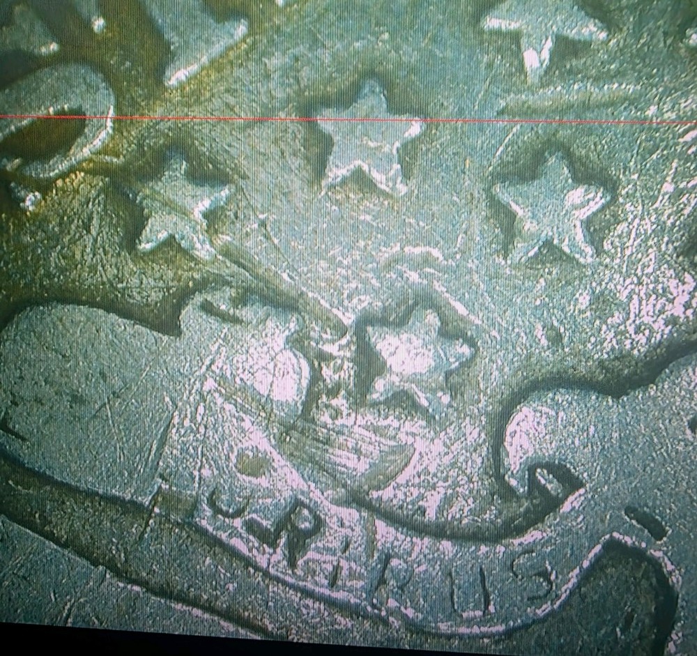 1911-S S/S Barber Half Dollar Rpm, Die Gouges On Reverse, G-06 Condition.