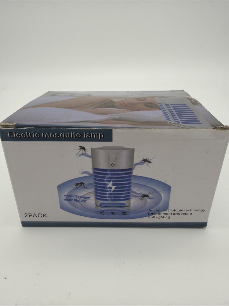 Electric Indoor Mosquito Lamp, Soft Lighting- 2 Pack