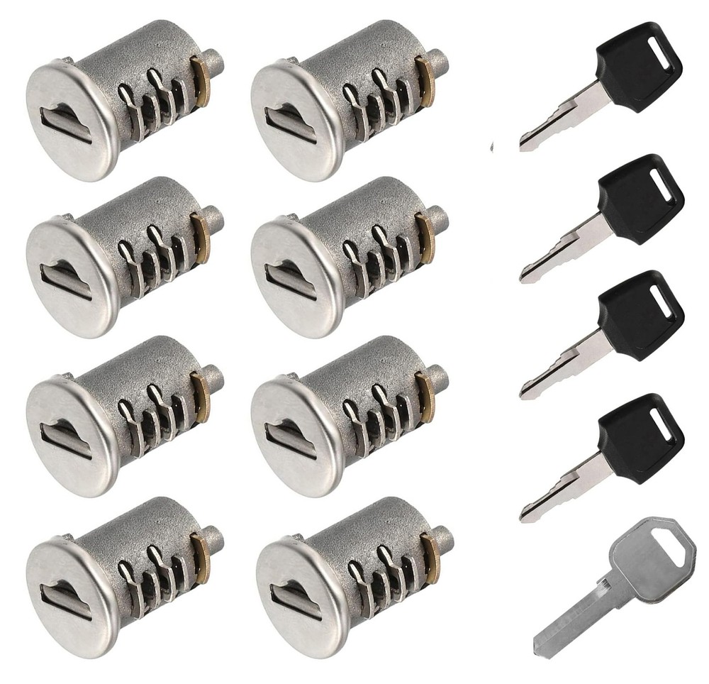 8 Pack SKS Lock Cores for Yakima Car Rack System Components, 8