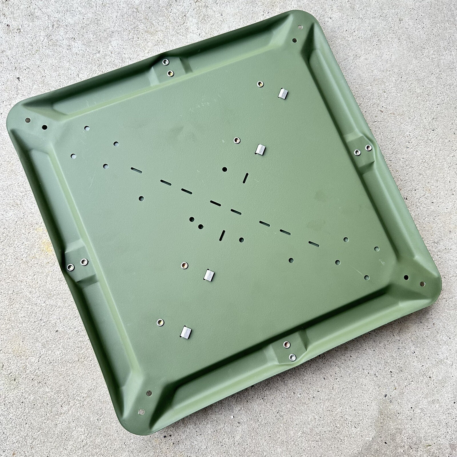 18.5” Full Metal EXPLOSIVES 1.3C US Military Placard Ordinance Truck Hazard Sign