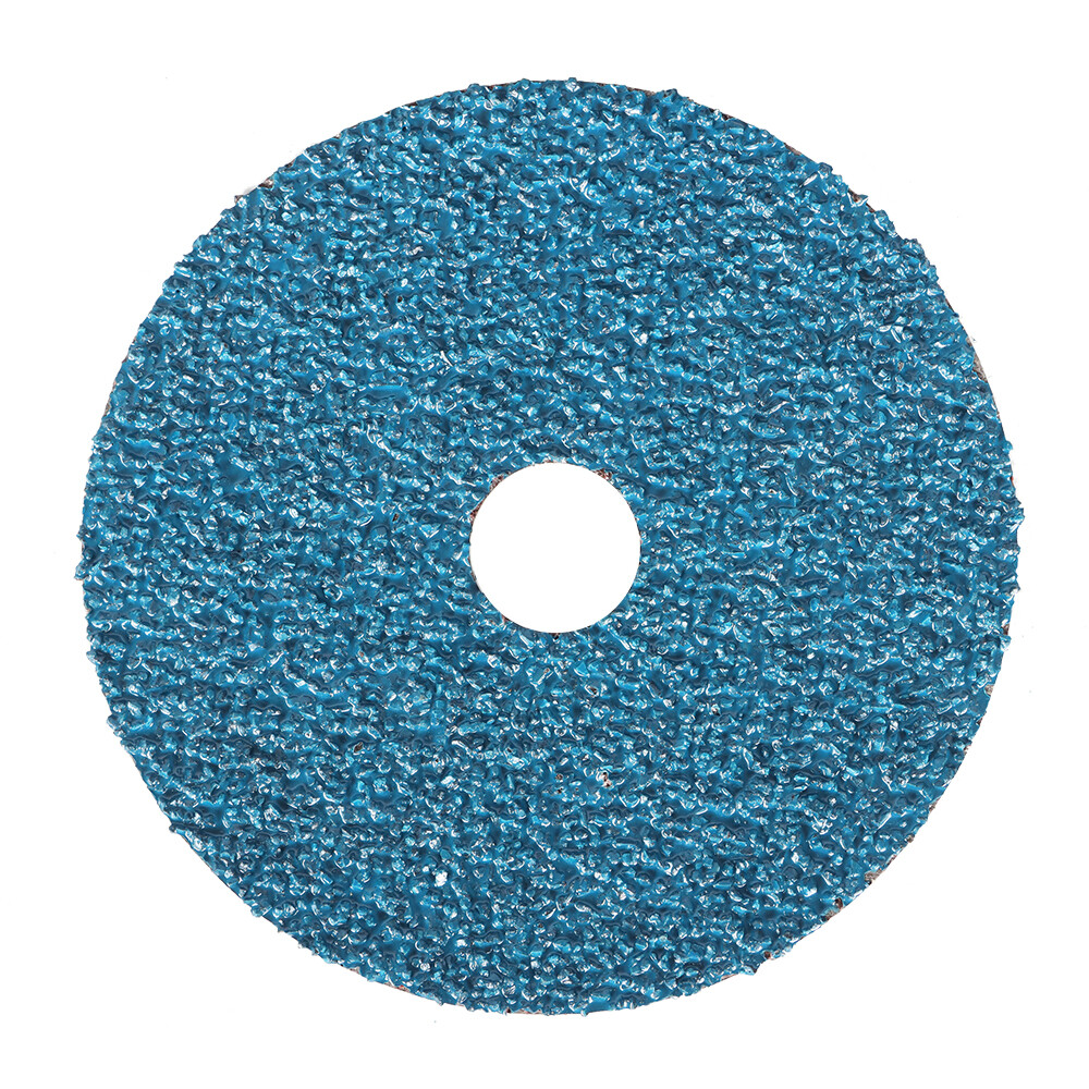 25 Pack 5Inch x 7/8Inch 24 Grit Zirconia Resin Fiber Grinding And Sanding Disc