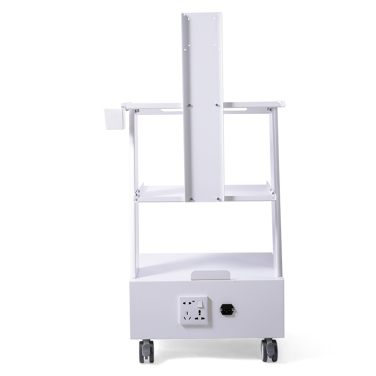 Dental Medical Cart Mobile Instrument Trolley Stand fit for Intra Oral Endoscope