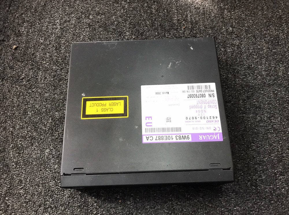 2008 Jaguar XF DVD ROM sat nav navigation drive module 9W8310E887CA