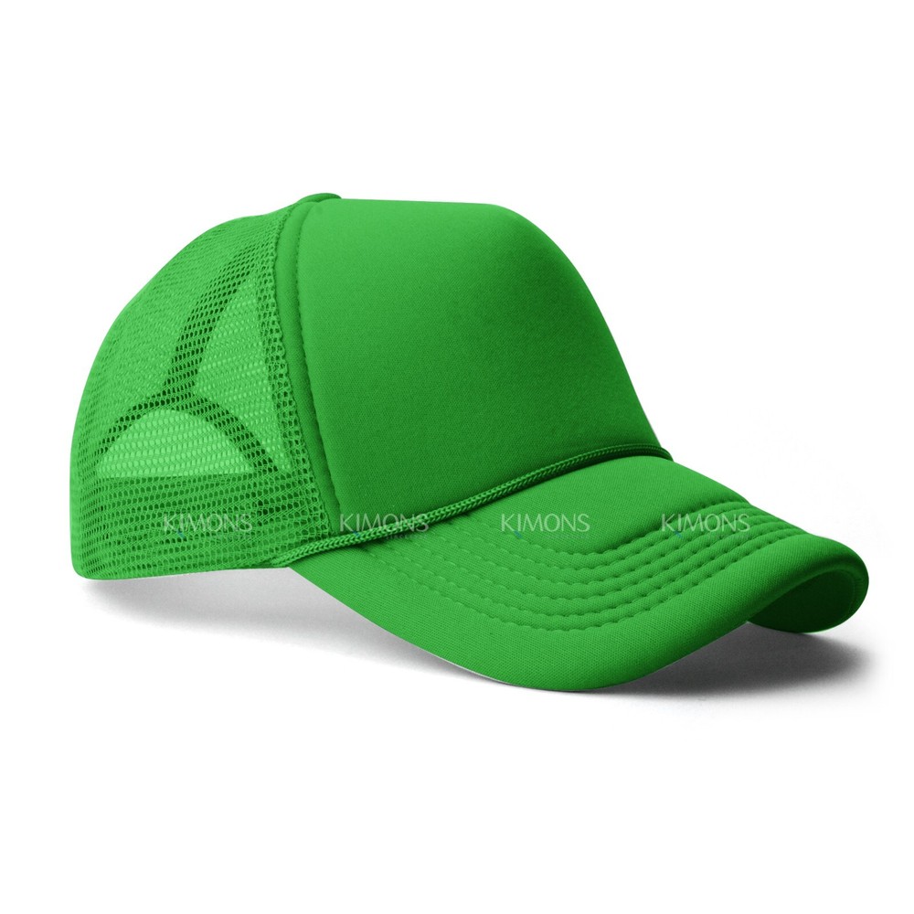 Trucker Hat Foam Mesh Baseball Cap Snapback Adjustable Plain Solid Men Hats Caps