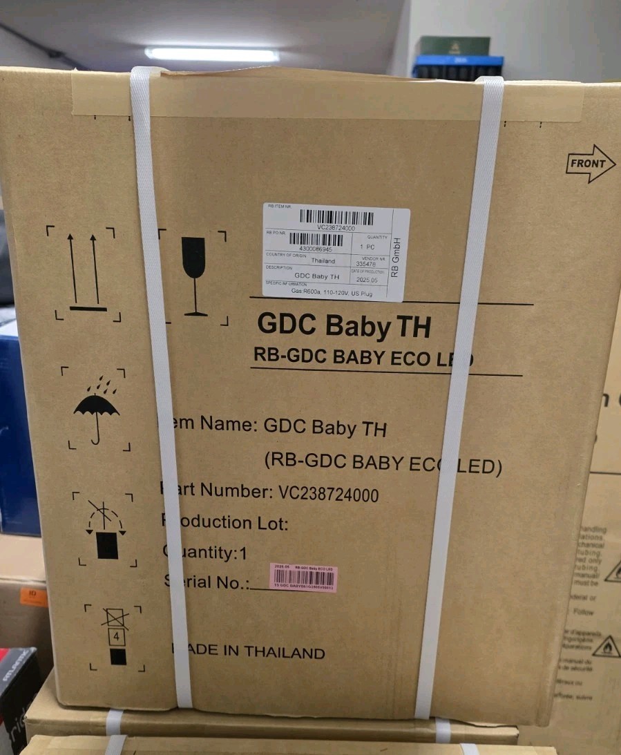 NEW Red Bull Mini Fridge GDC Baby ECO LED Refrigerator 115v 2023