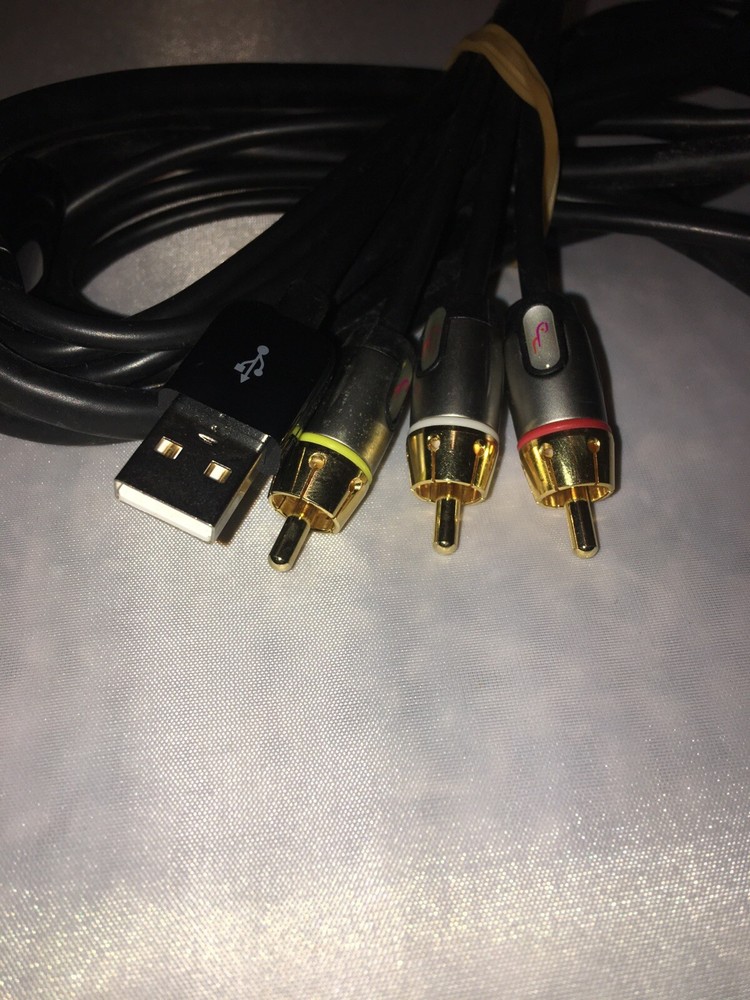 Rocketfish RF-ACST2 30-pin to composite av/usb cable