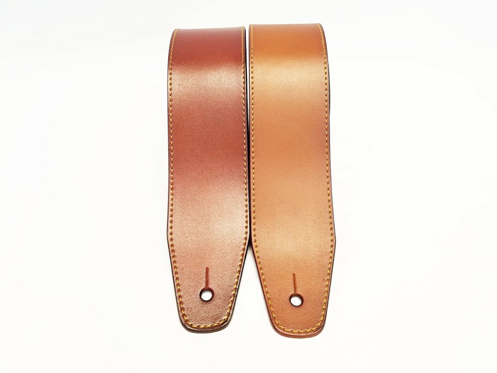 Genuine leather Guitar strap 2.5” wide.