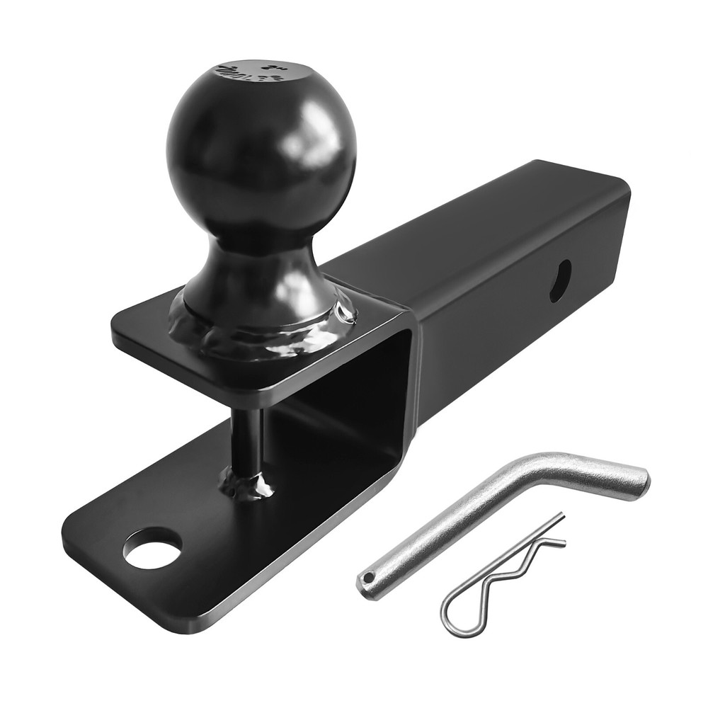 2" Shank 3 in 1 ATV UTV Multi Hitch Mount with 2 inch Ball Winch Strap Loop