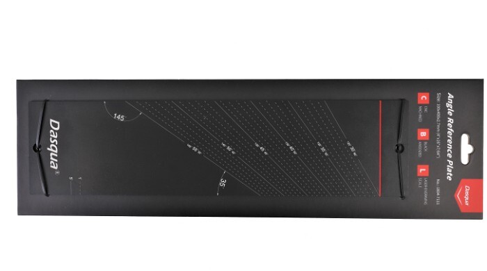 Angle Reference Plate Dasqua Black-Red 1804-7111 Woodworking etc