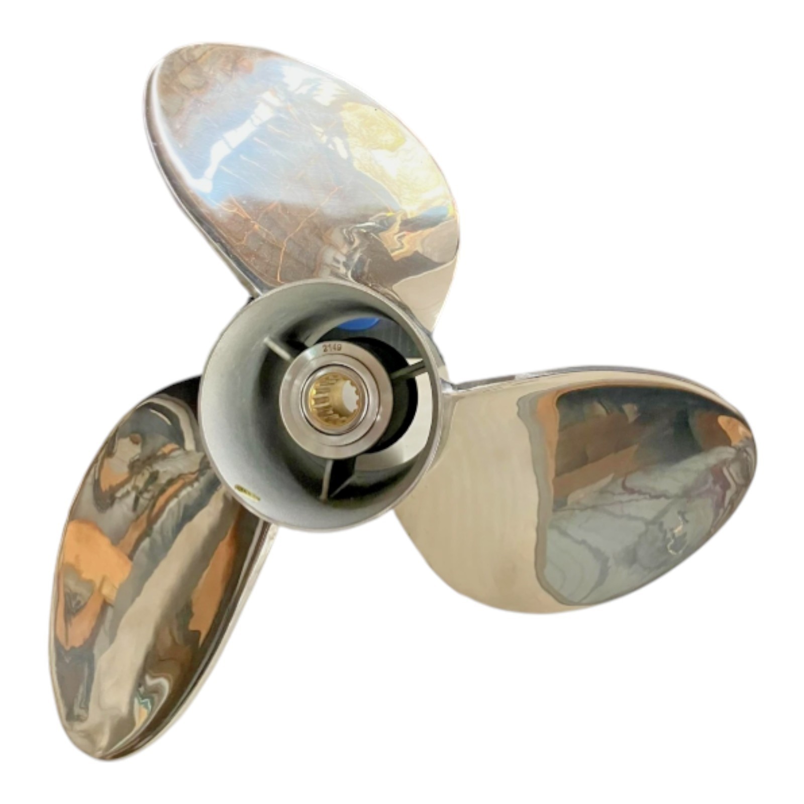 OEM New Suzuki Watergrip© Stainless Steel RH Prop (3 X 16 X 20R) 990C0-00810-20P