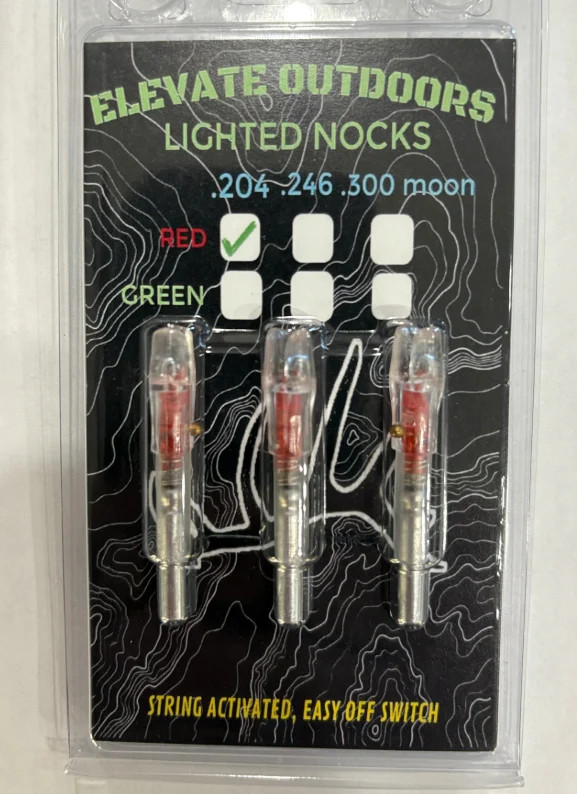 Elevate Outdoors Lighted Arrow Nocks 3pk