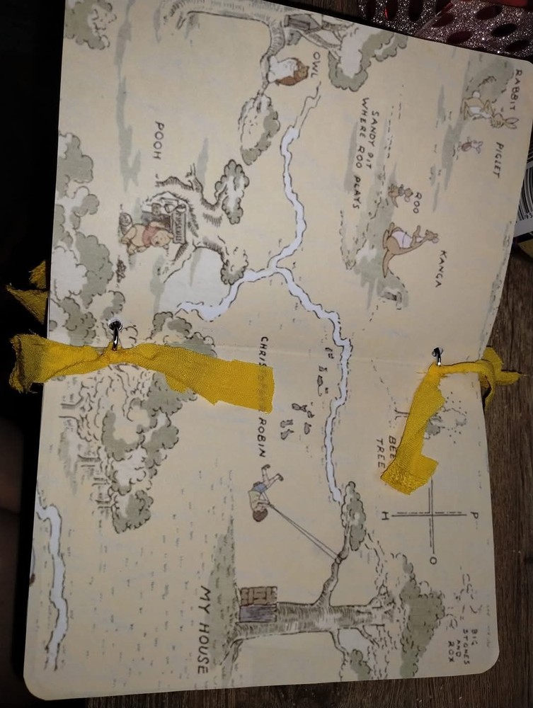 Winnie The Pooh Junk Journal Scrapbook