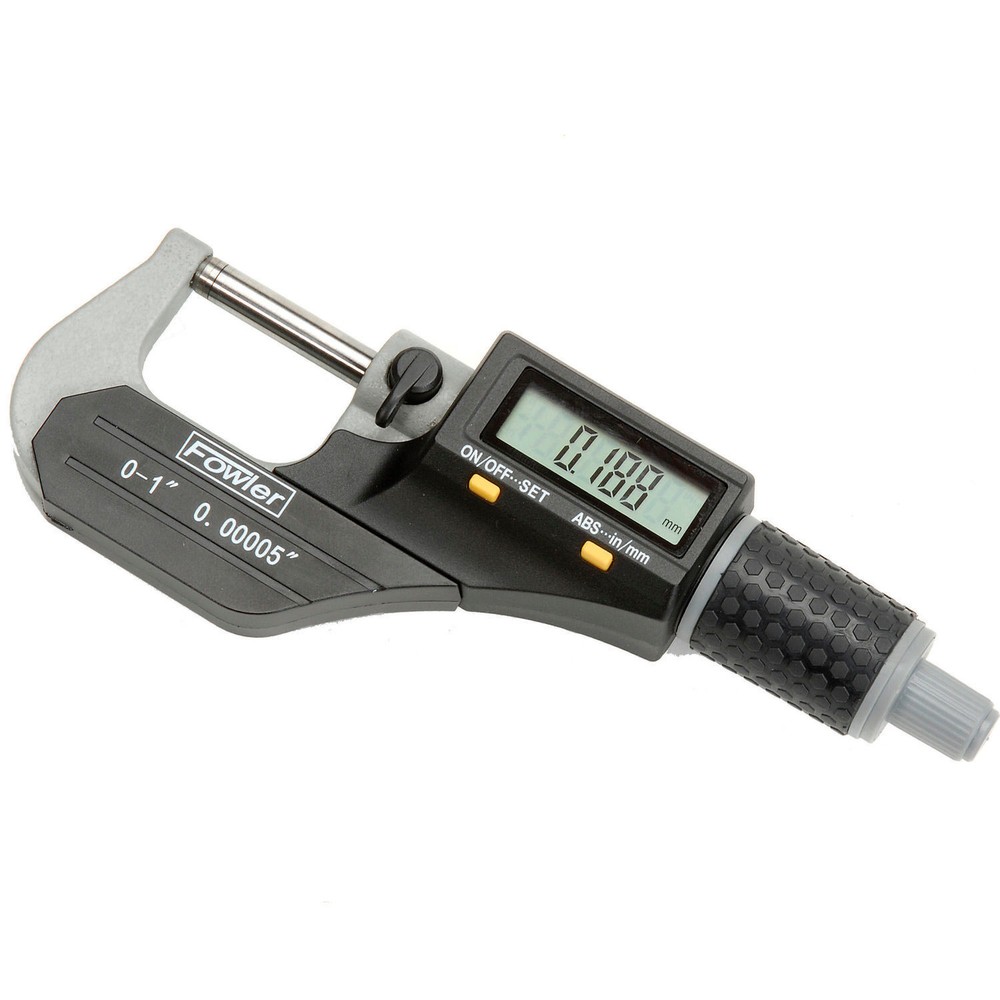 Xtra Value II 0-1" IP54 Electronic Micrometer W/ Output Stand