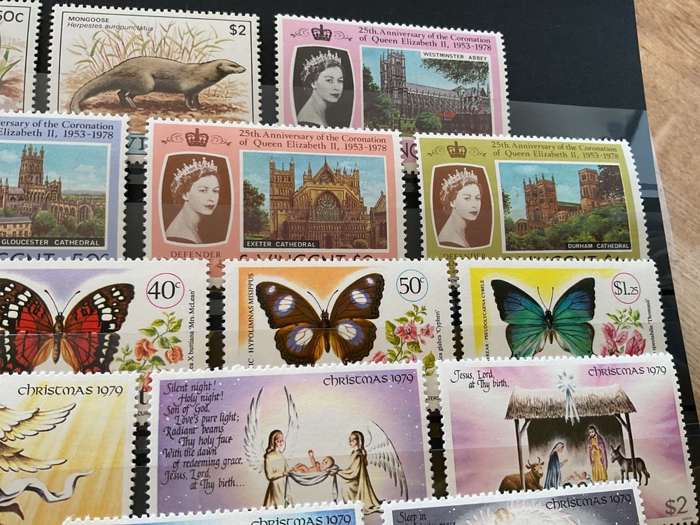 St Vincent mint never hinged stamps B3500