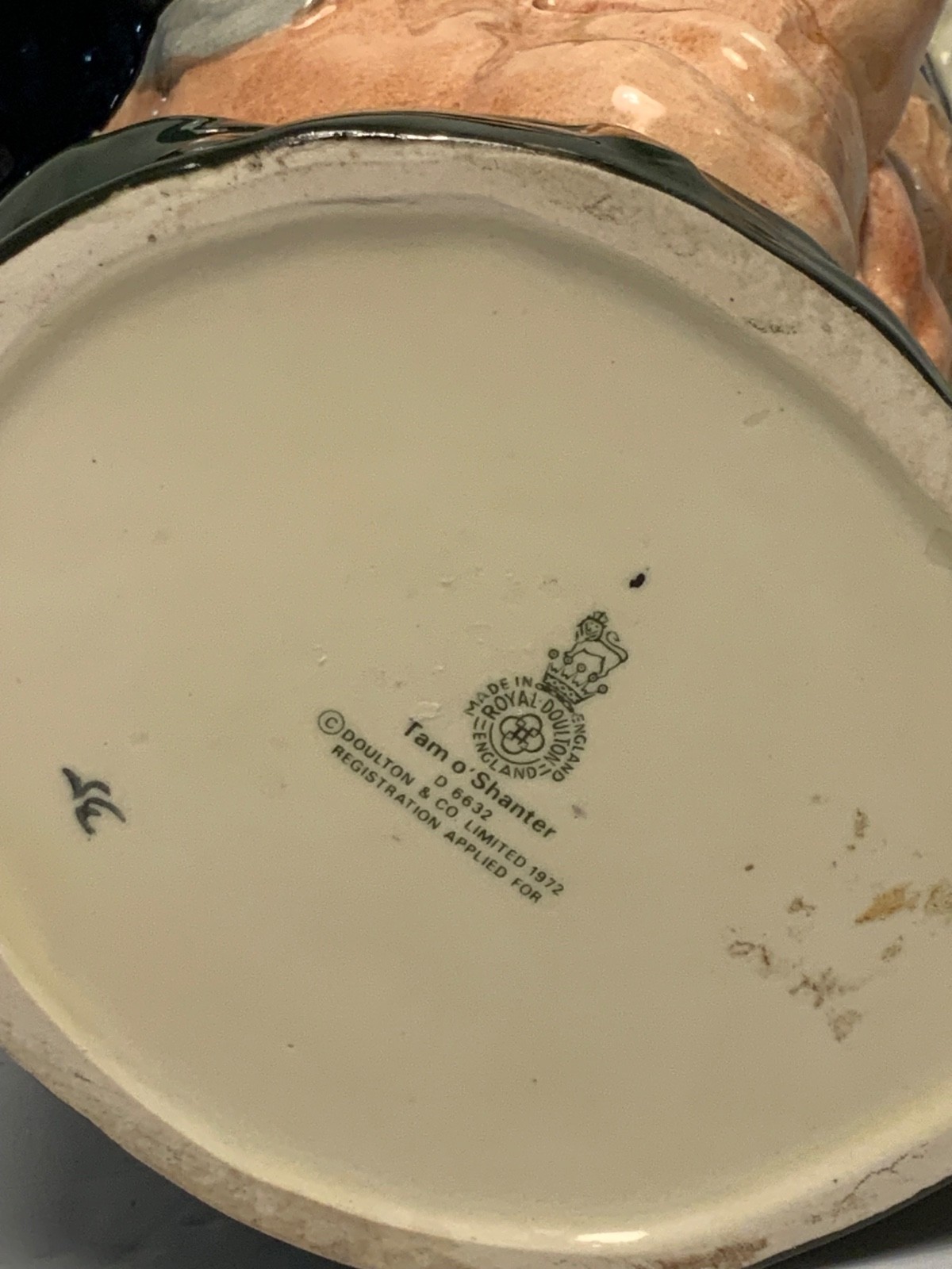 Vintage 1972 Royal Doulton Tam O' Shanter Toby Jug 7 in.