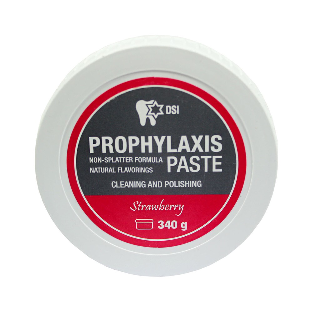 DSI Dental Prophy Paste Prophylaxis Teeth Polish Stain Remove Non Splatter 340g