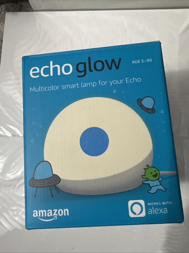 Amazon Echo Glow Multicolor Smart Lamp for Alexa