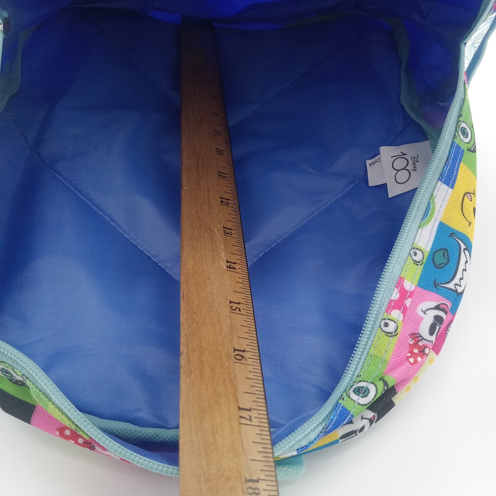 Disney 100 Years For All School Travel Backpack Padded Adjustable Straps Pockets