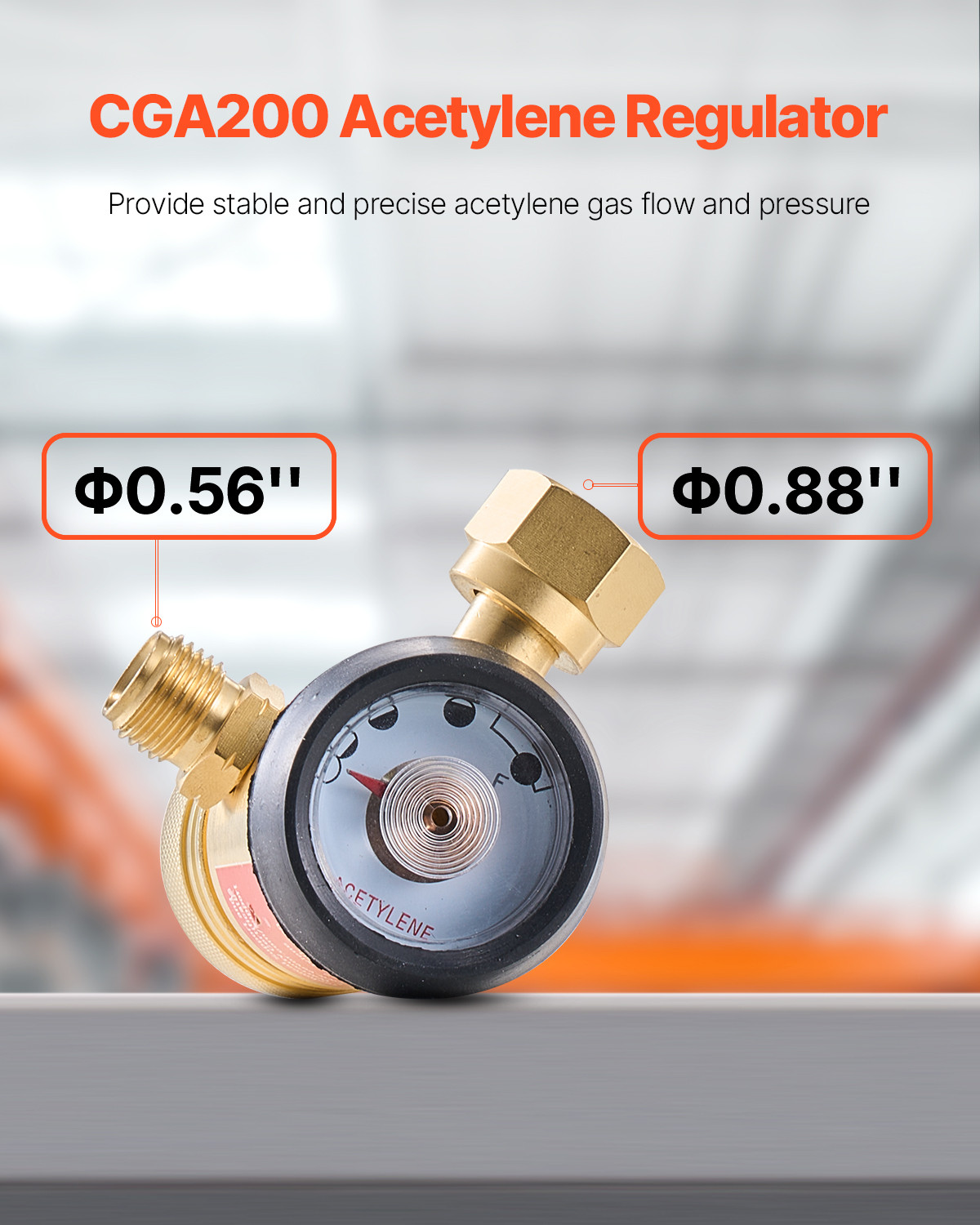 VEVOR Air Acetylene Torch Kit Gas Torch and Welding Kit W/ Hose Regulator Valve