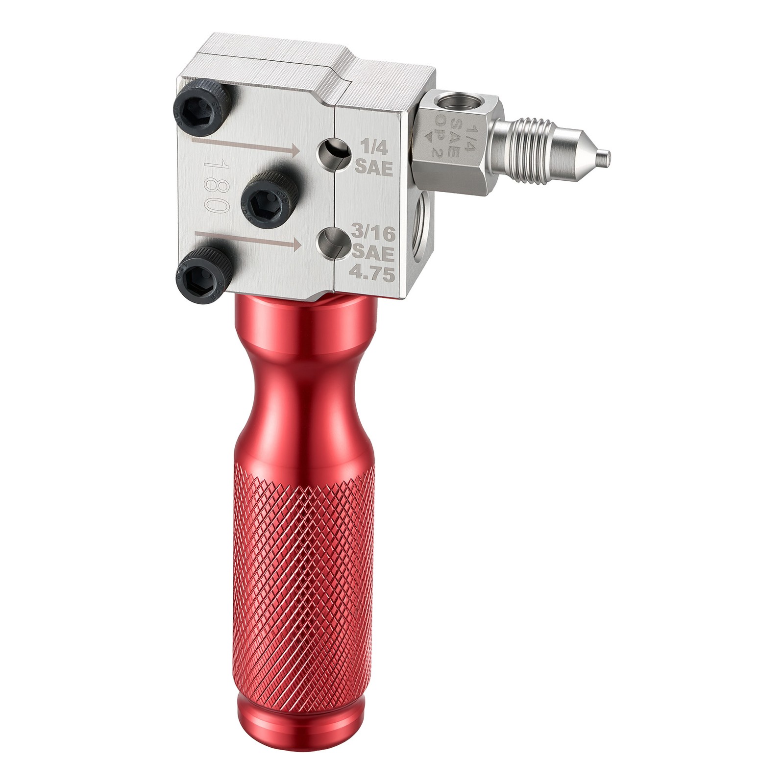 VEVOR Brake Line Flaring Tool 45° Single & Double Flare for 3/16" 1/4" Tubing