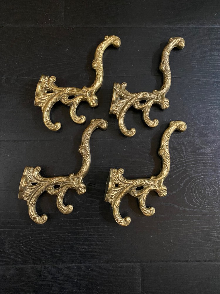 Heavy triple hall stand hook- Victorian style