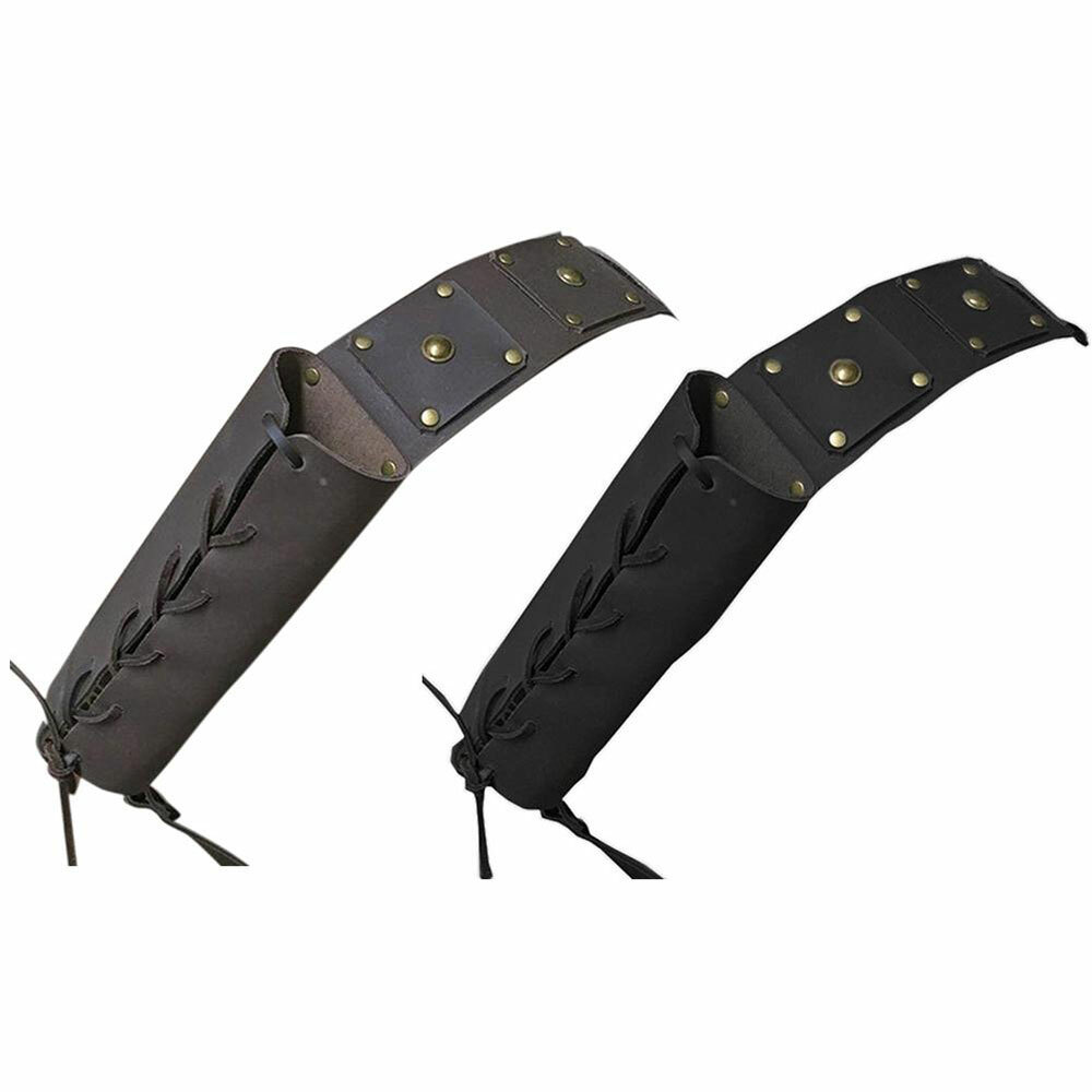 Medieval Style Sword Back Sheath Scabbard Warrior Holder One/Double Shoulders