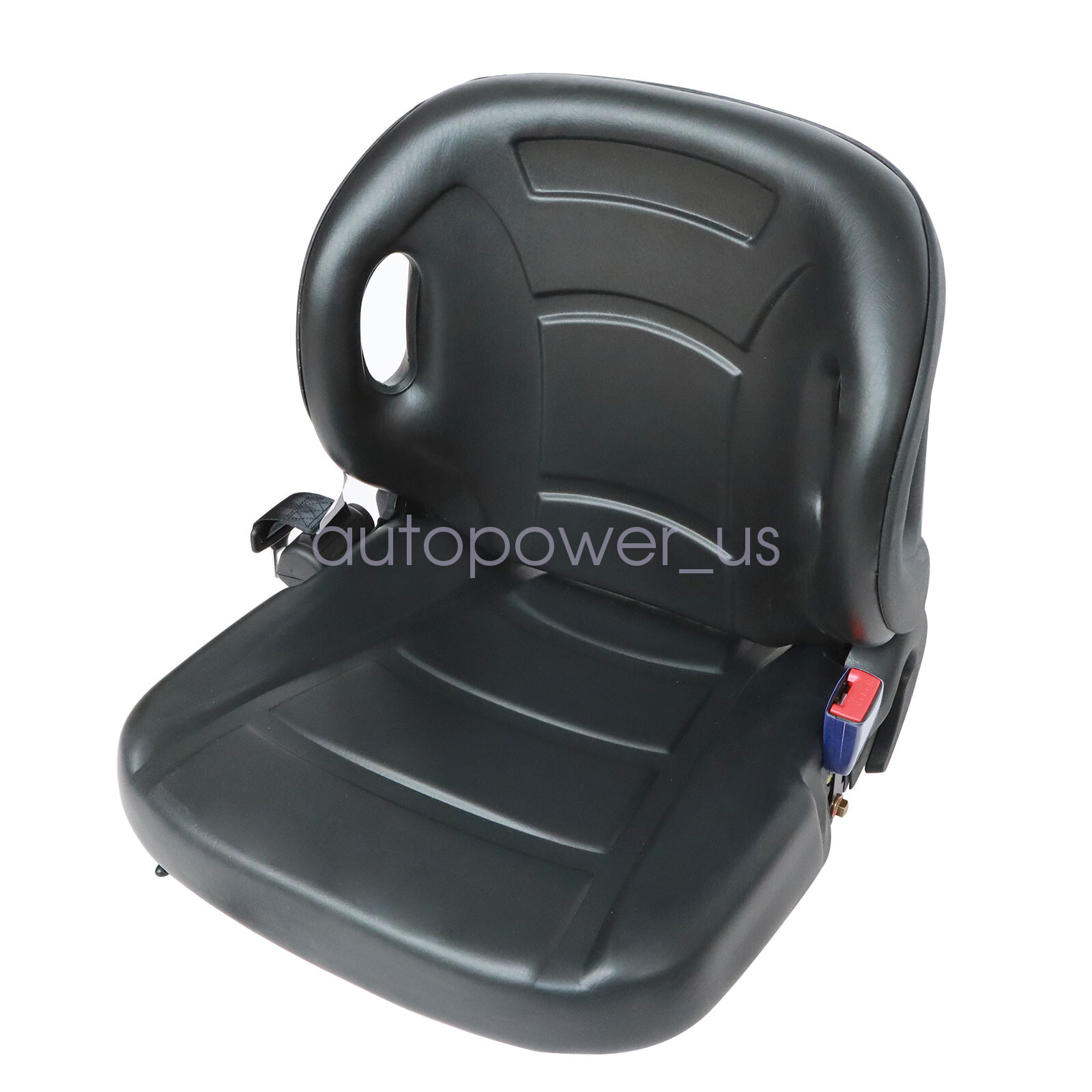 New For Toyota Forklift Seat With Seatbelt & Switch Adjustable Back Universal