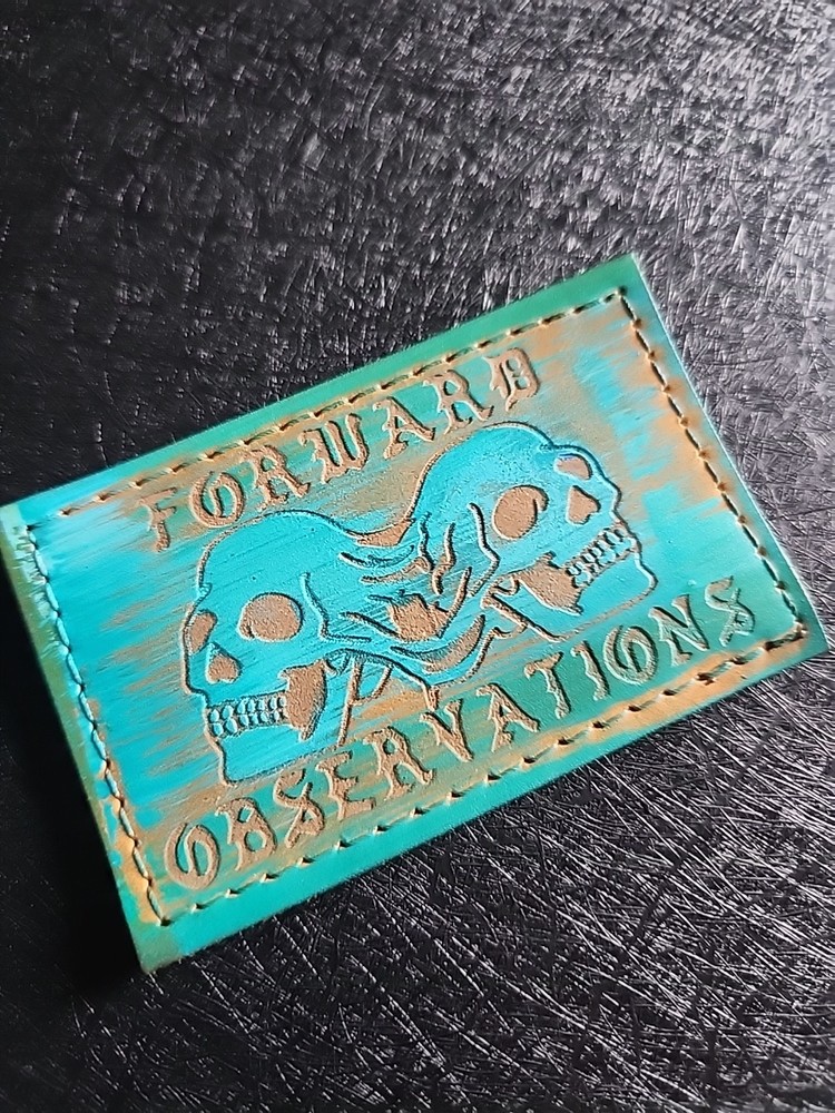 Forward Observations FOG Leather Patch