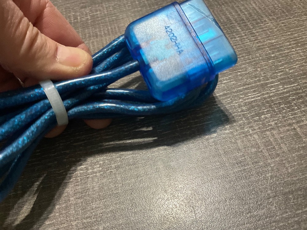 PS1/PS2 Playstation Game Controller Extension Cord 6ft Plug Meter Cable