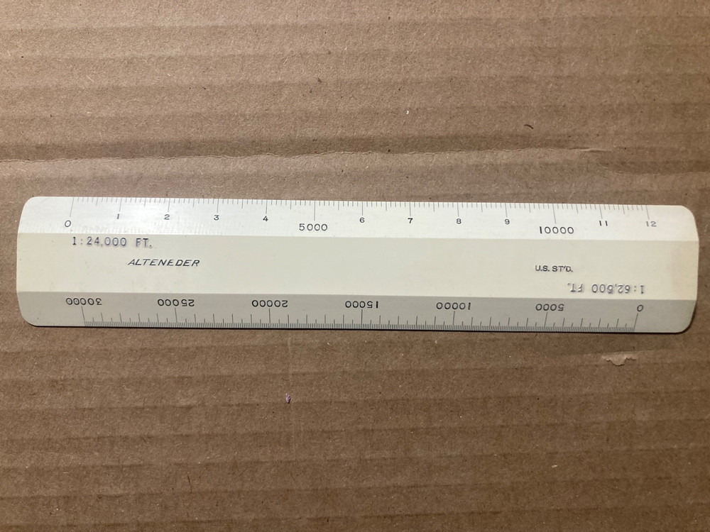 Alteneder Mapping Scale Rule