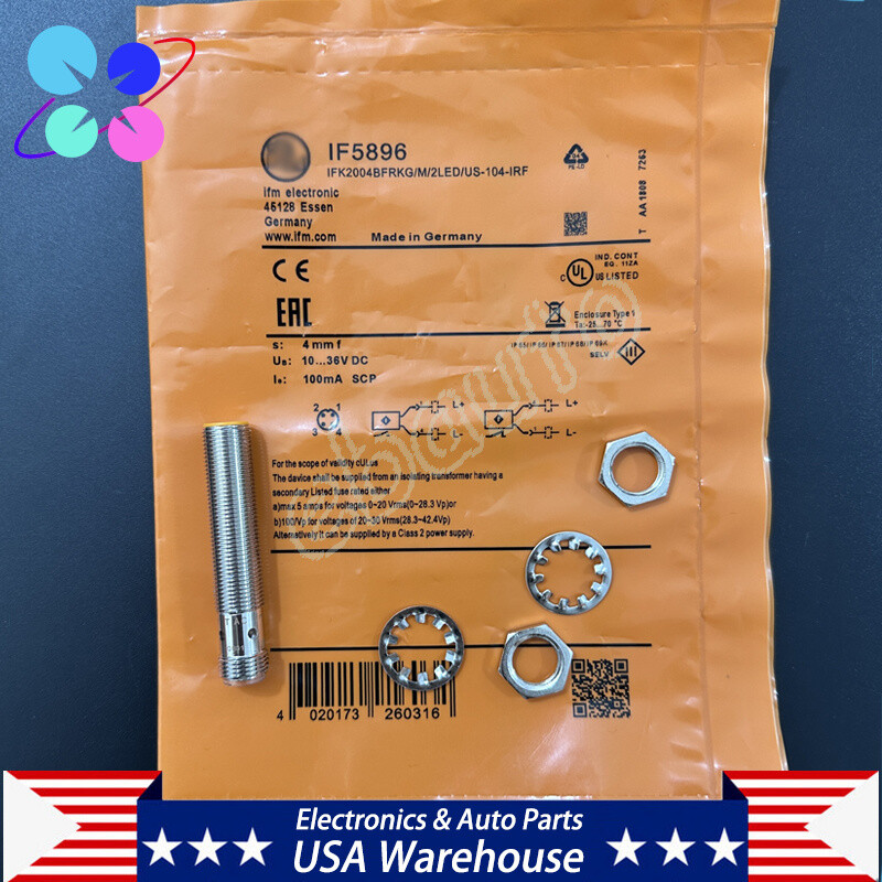 New Replacement For IFM Efector IF5896 Proximity Sensor IFS896