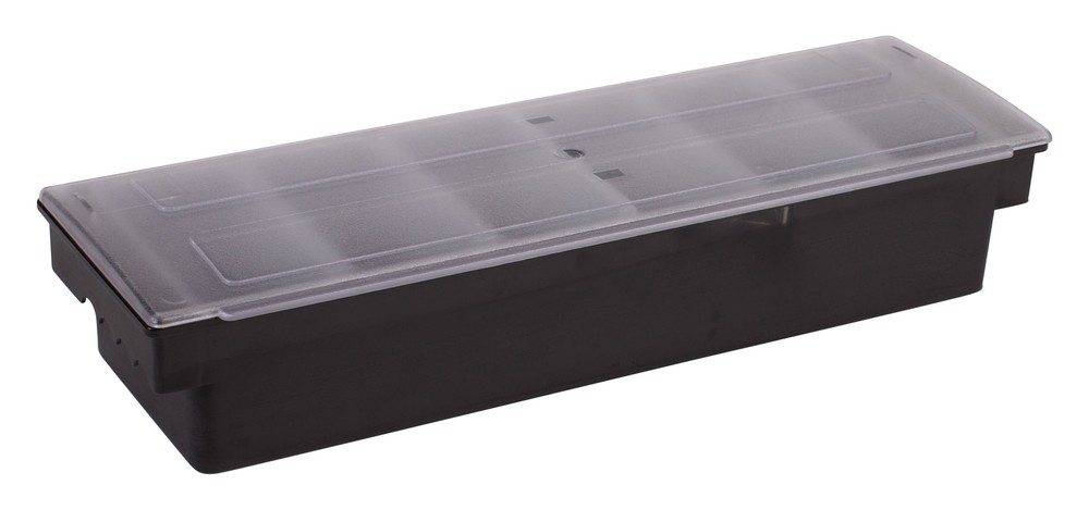 Condiment Holder, 6 Compartment, Black Plastic Base (6 Each)