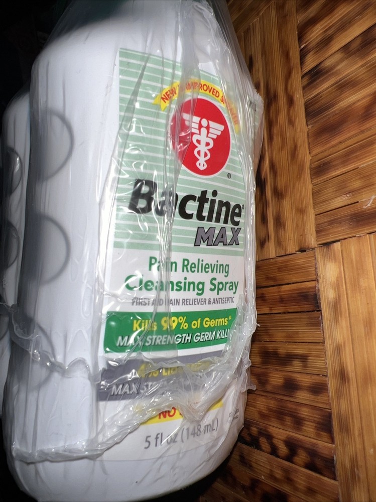 Bactine Max Pain Relieving Cleansing Spray (4 Pack)