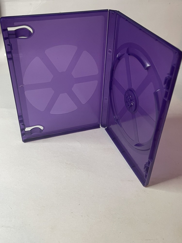 Official Original Microsoft XBOX 360 Purple Kinect Replacement Case READ DESCRIP