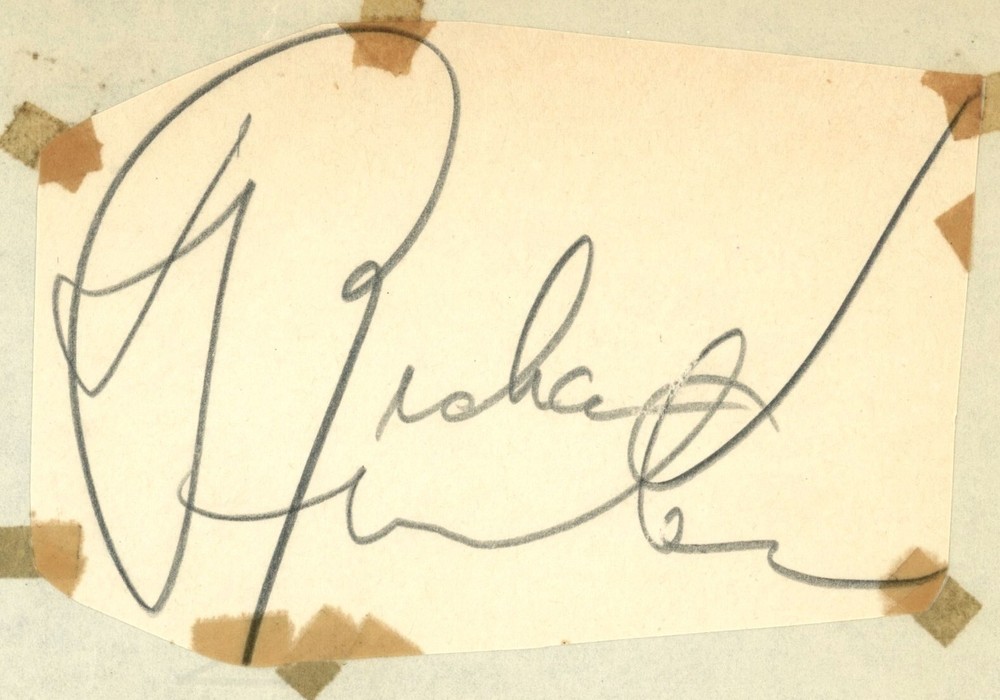 Vintage Richard Himber Autograph - 1941