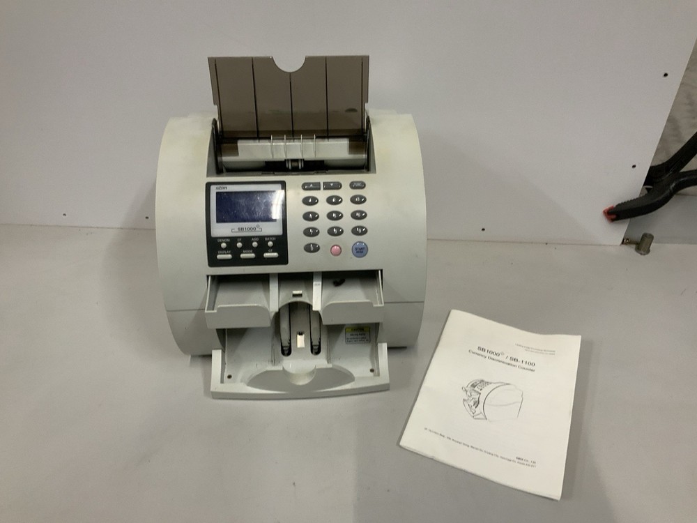 SBM SB 1000+ Currency Discrimination Counter