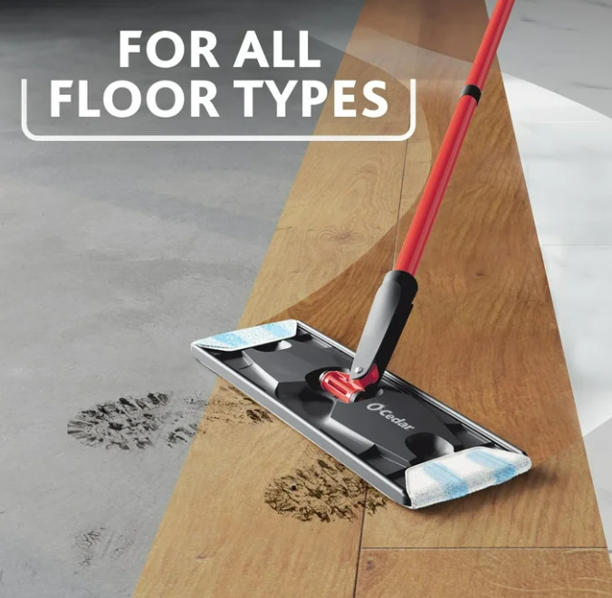 O-Cedar H2prO Flat Mop System