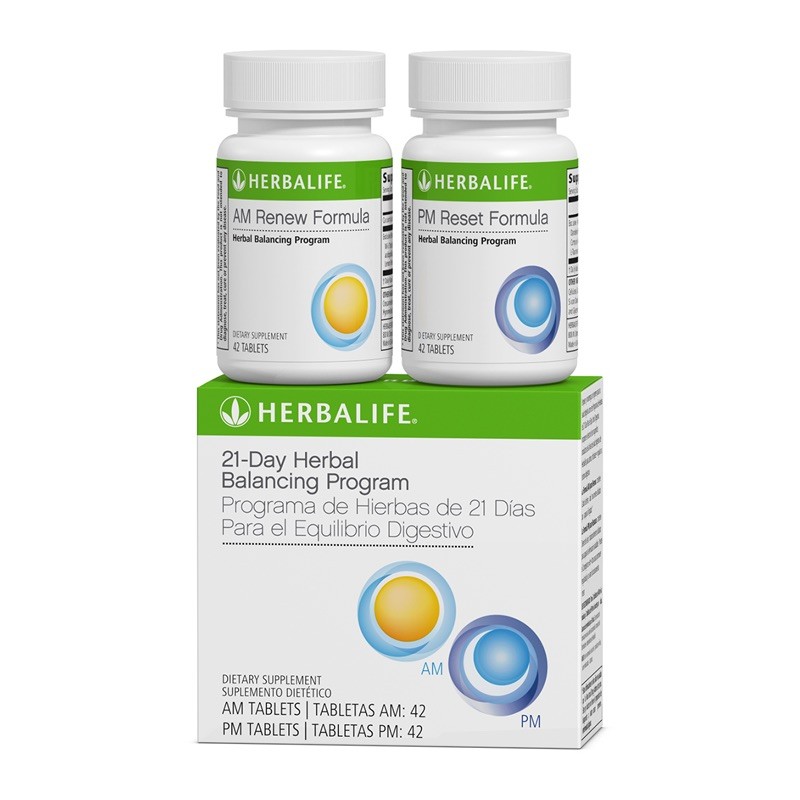Herbal Digestive Balance Program 21-Day, 42 Tablets AM/PM